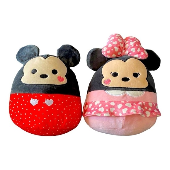 SQUISHMALLOWS-MICKEY MOUSE & MINNIE MOUSE - Picture 1 of 7